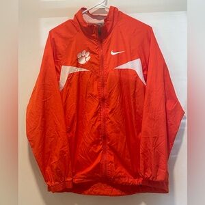 Nike Clemson Team Issued Windbreaker Jacket *Excellent Cond*. Size S